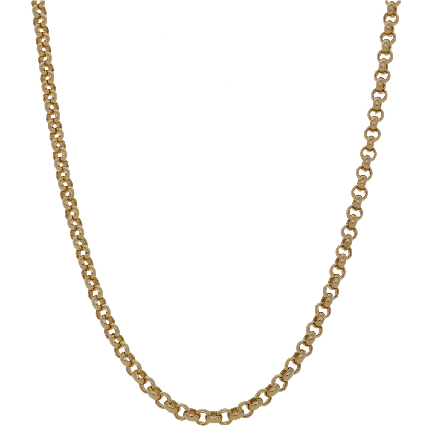 9ct Gold Belcher Chain 20"