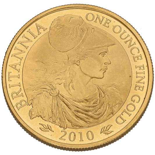 22ct Gold Queen Elizabeth II 1 OZ Britannia Coin 2010