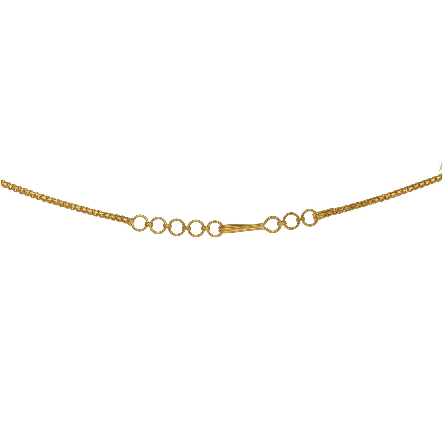 22ct Gold Fancy Necklace 18"
