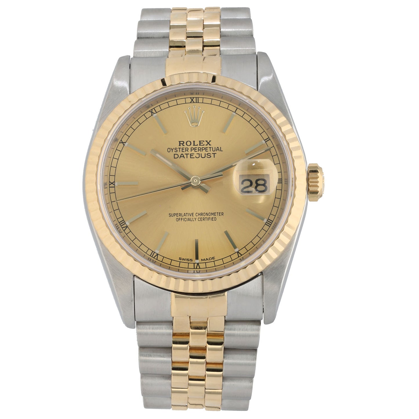 Rolex Datejust 16233 36mm Bi-Colour Watch