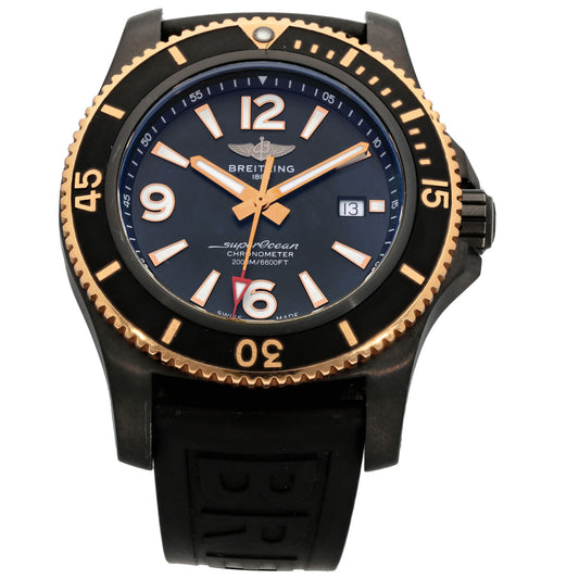 Breitling Superocean U17368 44mm PVD Stainless Steel Watch