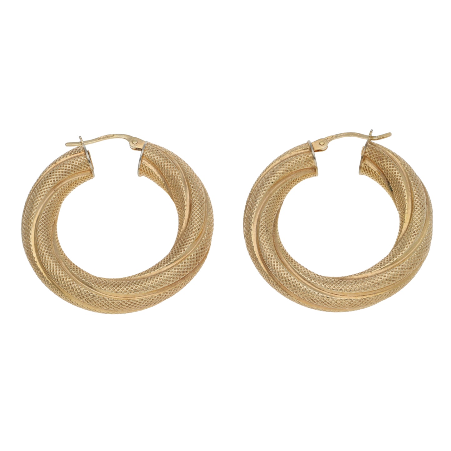 9ct Gold Hoop Earrings