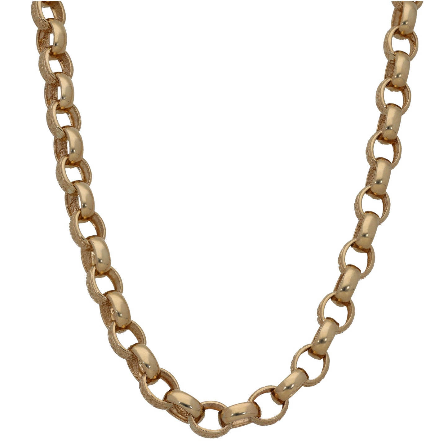 9ct Gold Belcher Chain 24"