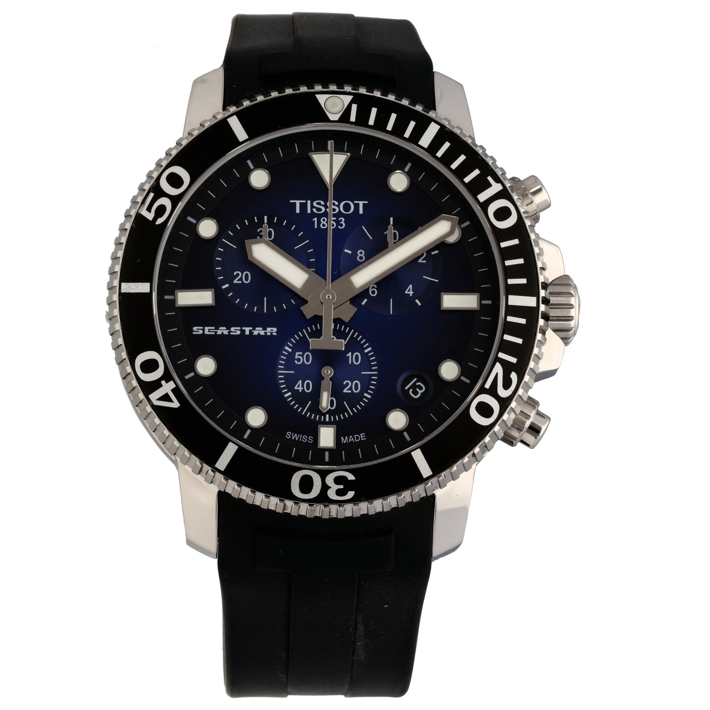 Tissot Seastar T120417 A 45mm Stainless Steel Watch