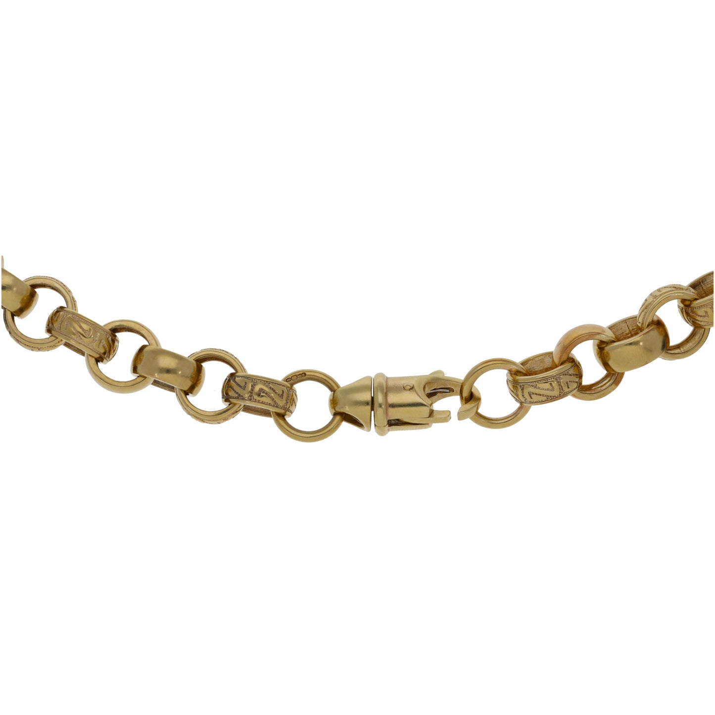 9ct Gold Belcher Chain 24"