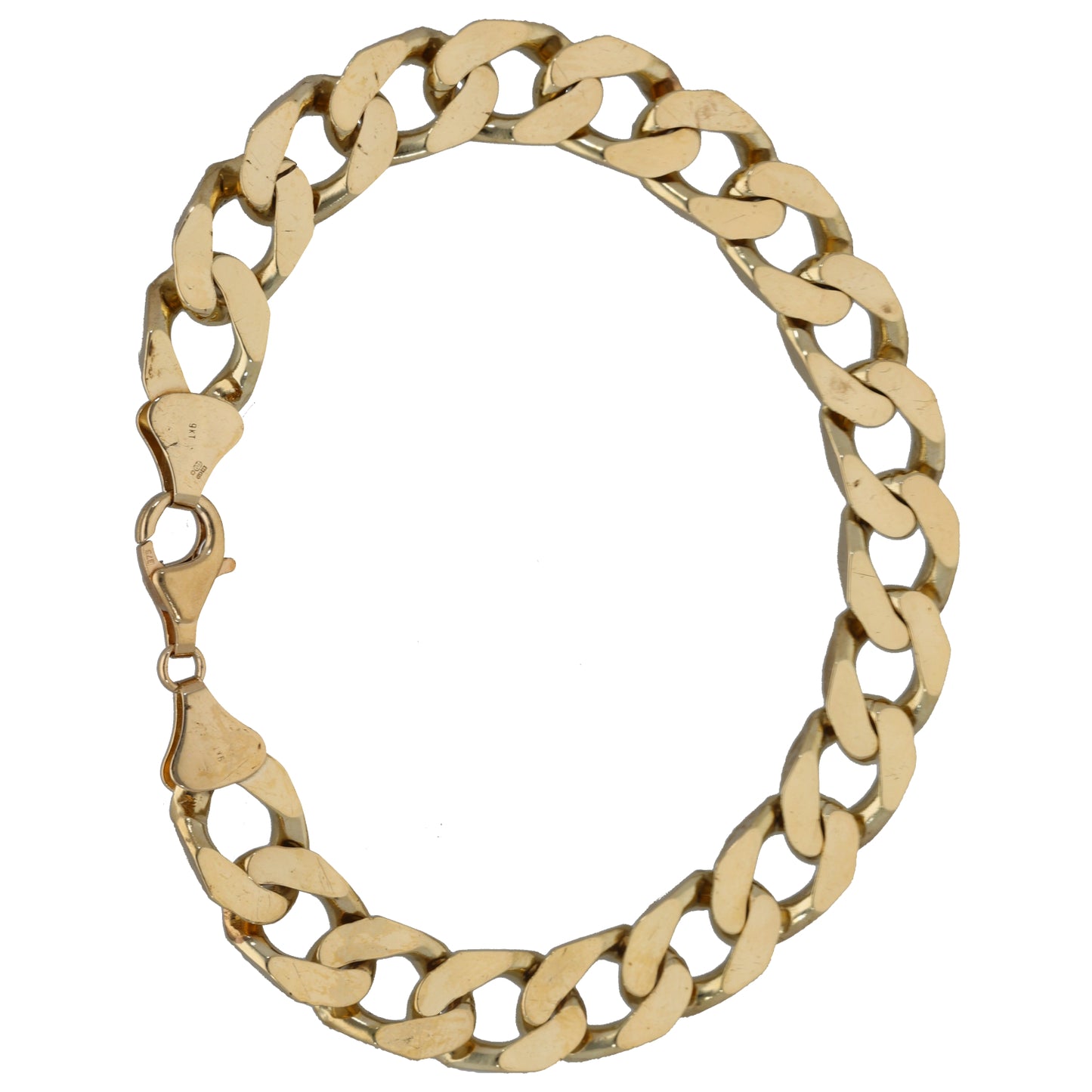 9ct Gold Curb Bracelet