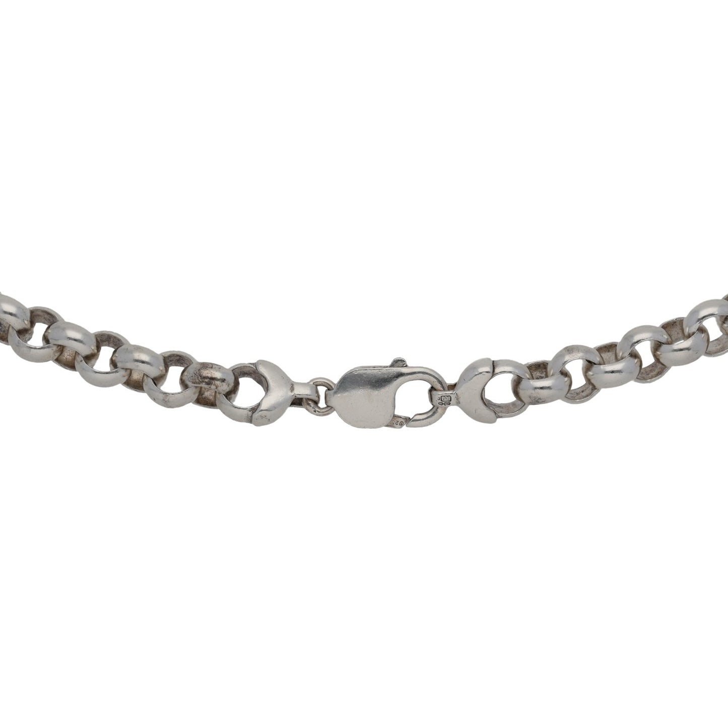 Sterling Silver Belcher Chain 20"