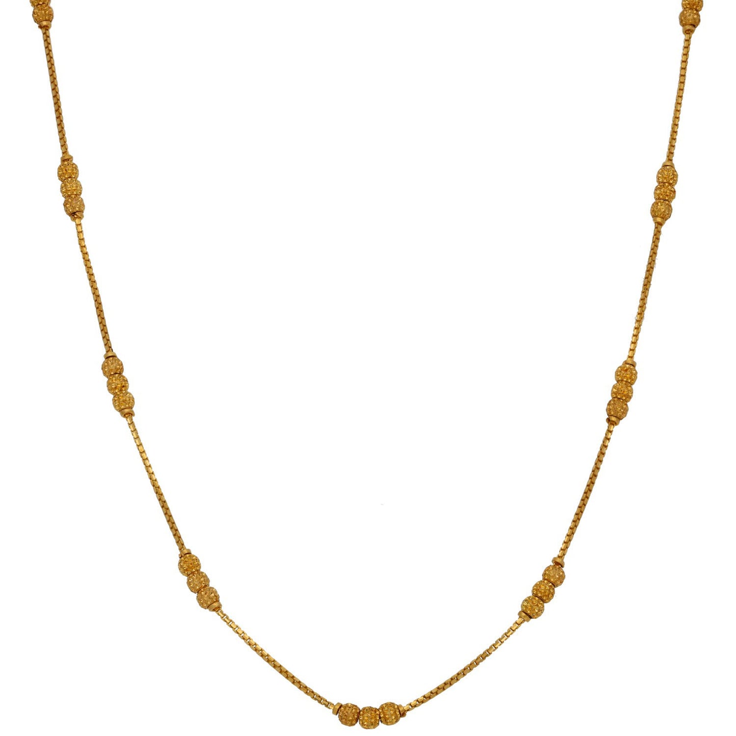 22ct Gold Fancy Necklace 16"