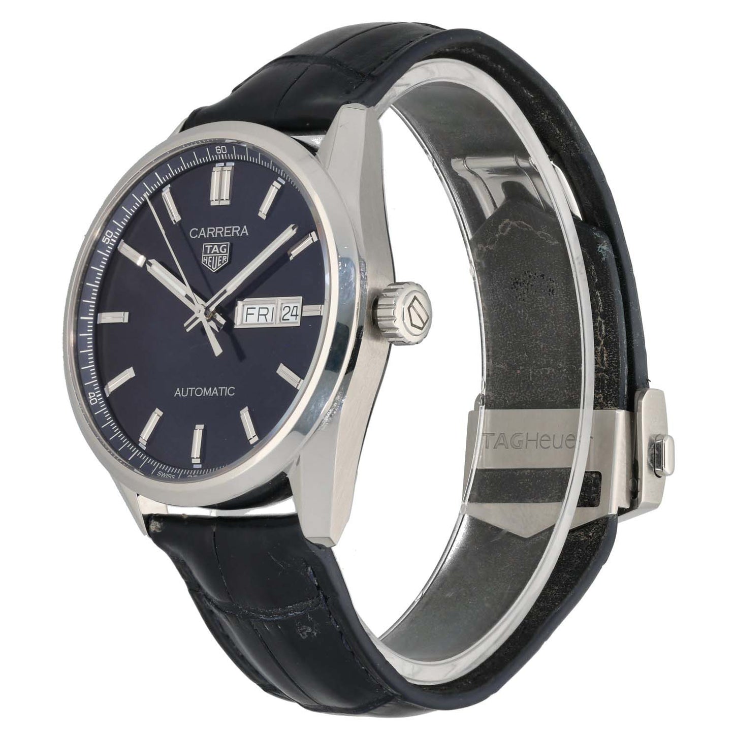 Tag Heuer Carrera WBN2012 41mm Stainless Steel Watch