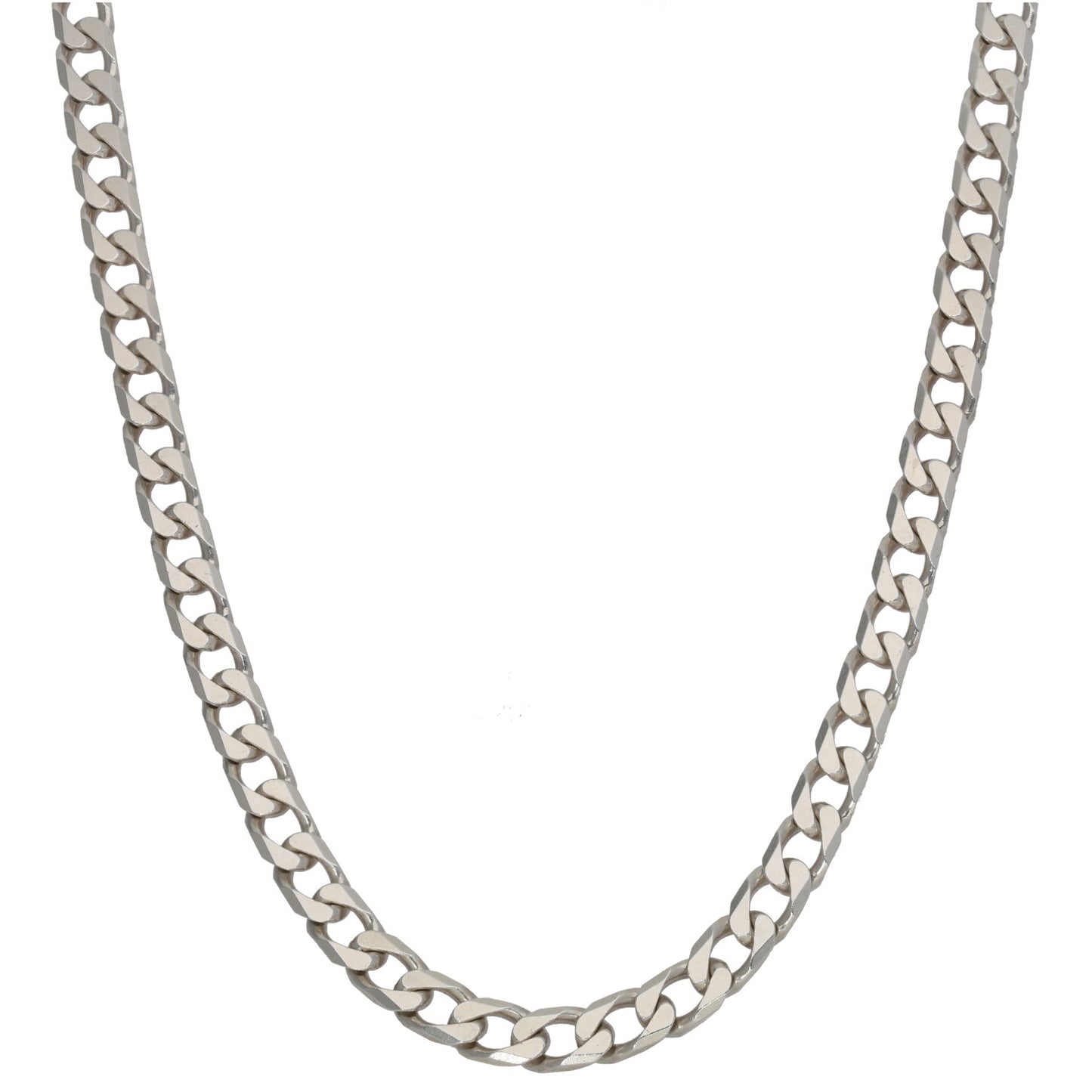 Sterling Silver Curb Chain 20"
