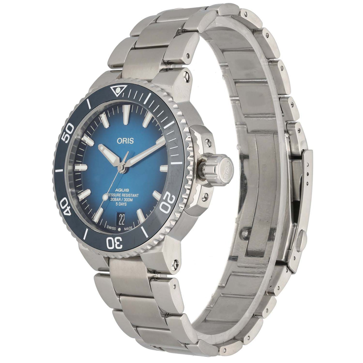Oris Aquis 7763 43mm Stainless Steel Watch