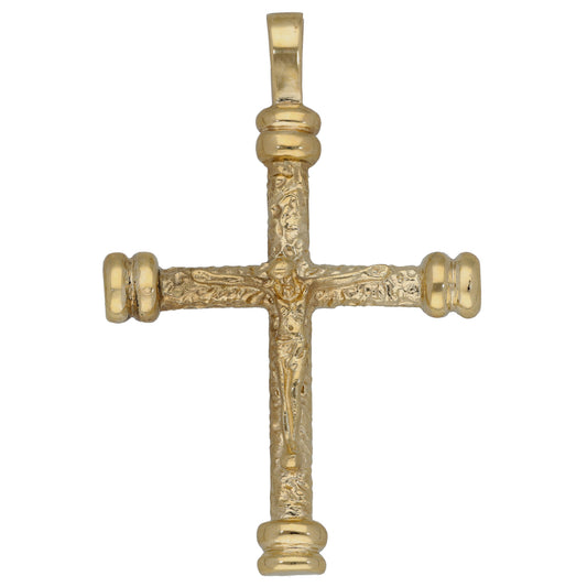 9ct Gold Crucifix Pendant