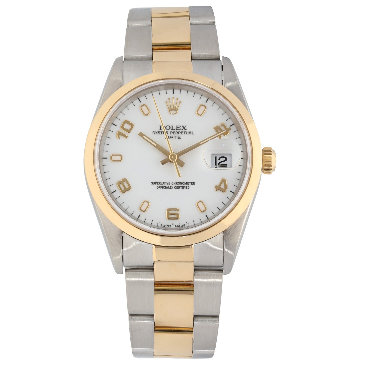 Rolex Date 15203 34mm Bi-Colour Watch