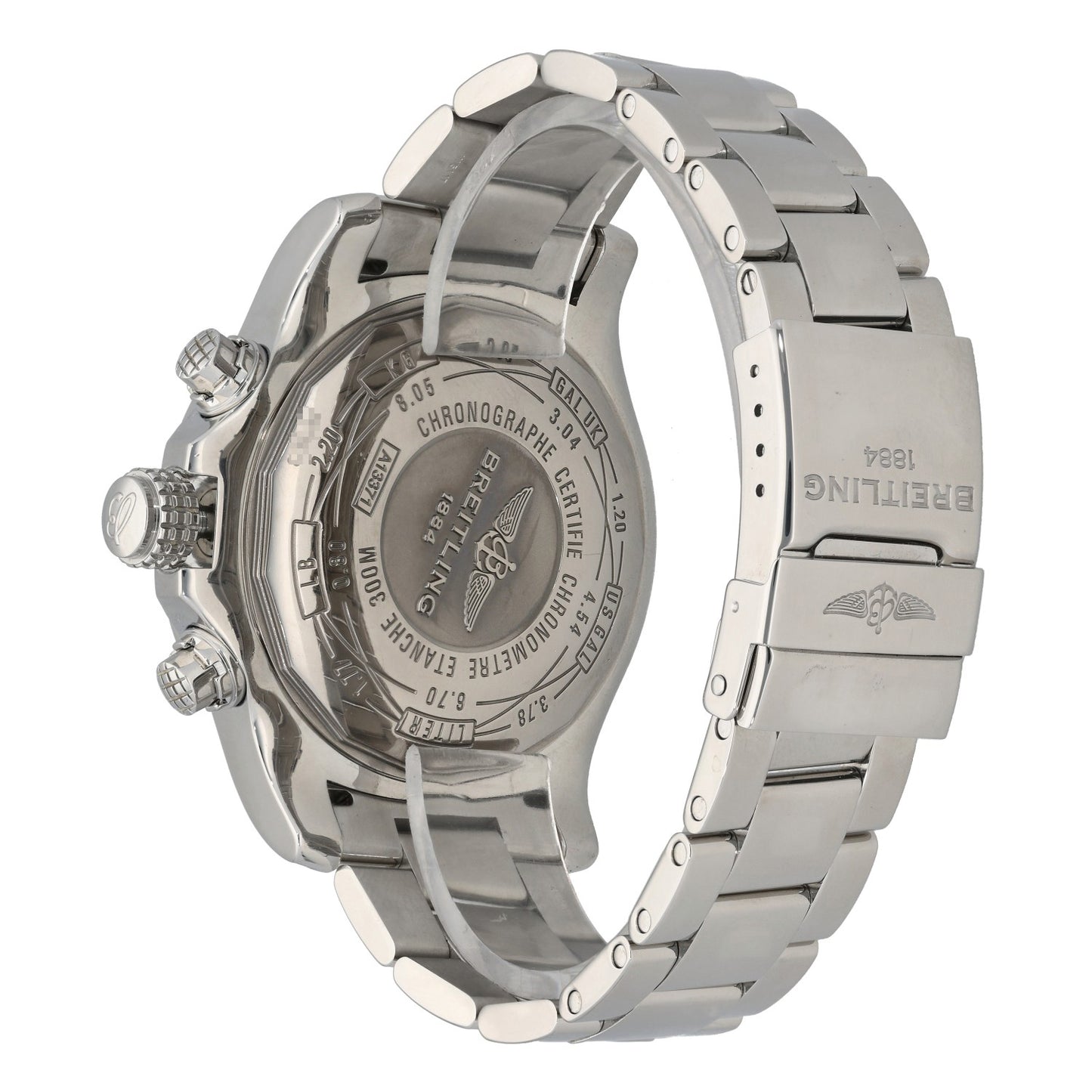 Breitling Super Avenger II A13371 48mm Stainless Steel Watch