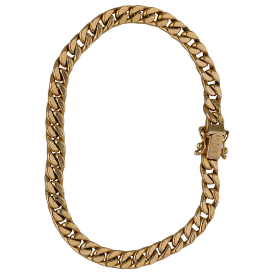 9ct Gold Curb Bracelet