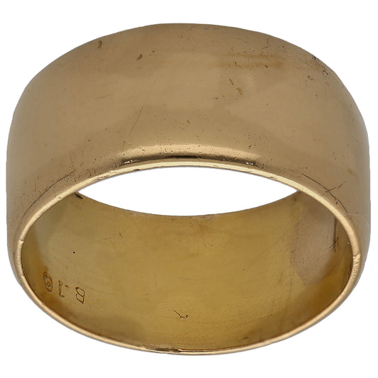 22ct Gold Plain Wedding Ring Size O
