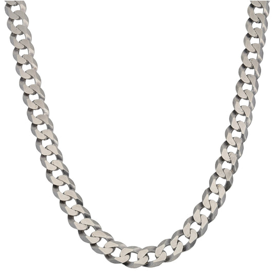 Sterling Silver Curb Chain 18"