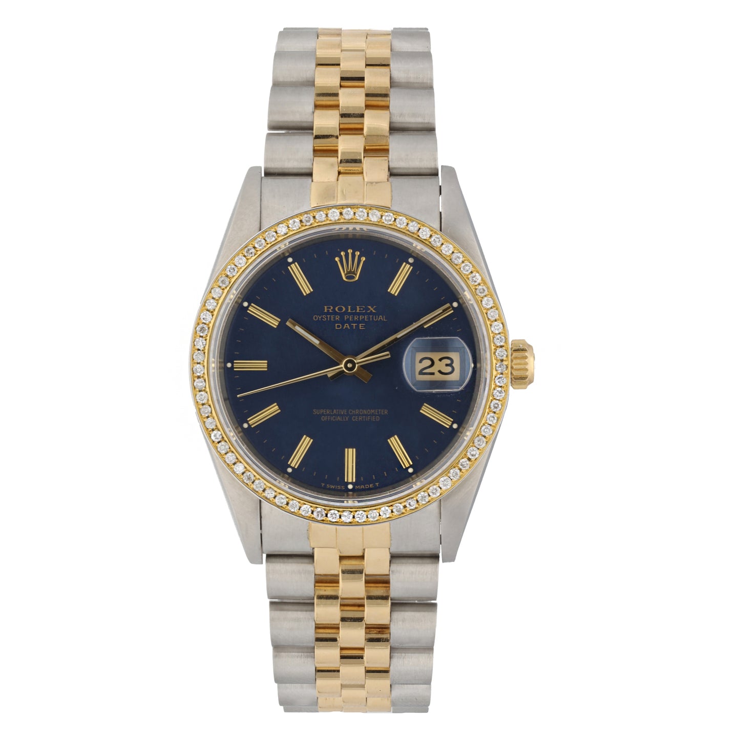 Rolex Date 15223 34mm Bi-Colour Watch