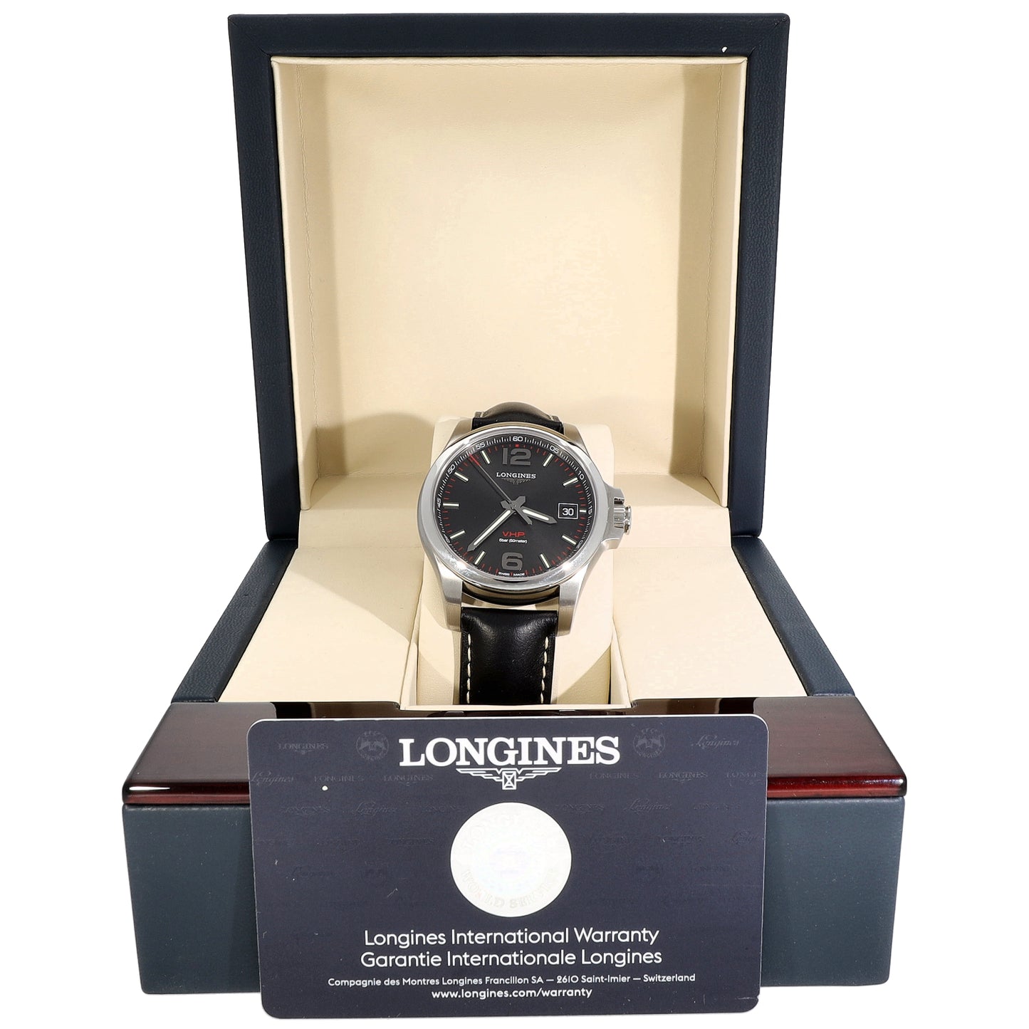 Longines Conquest L3.716.4 41mm Stainless Steel Watch