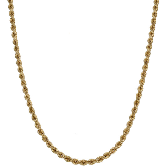 9ct Gold Rope Chain 20"