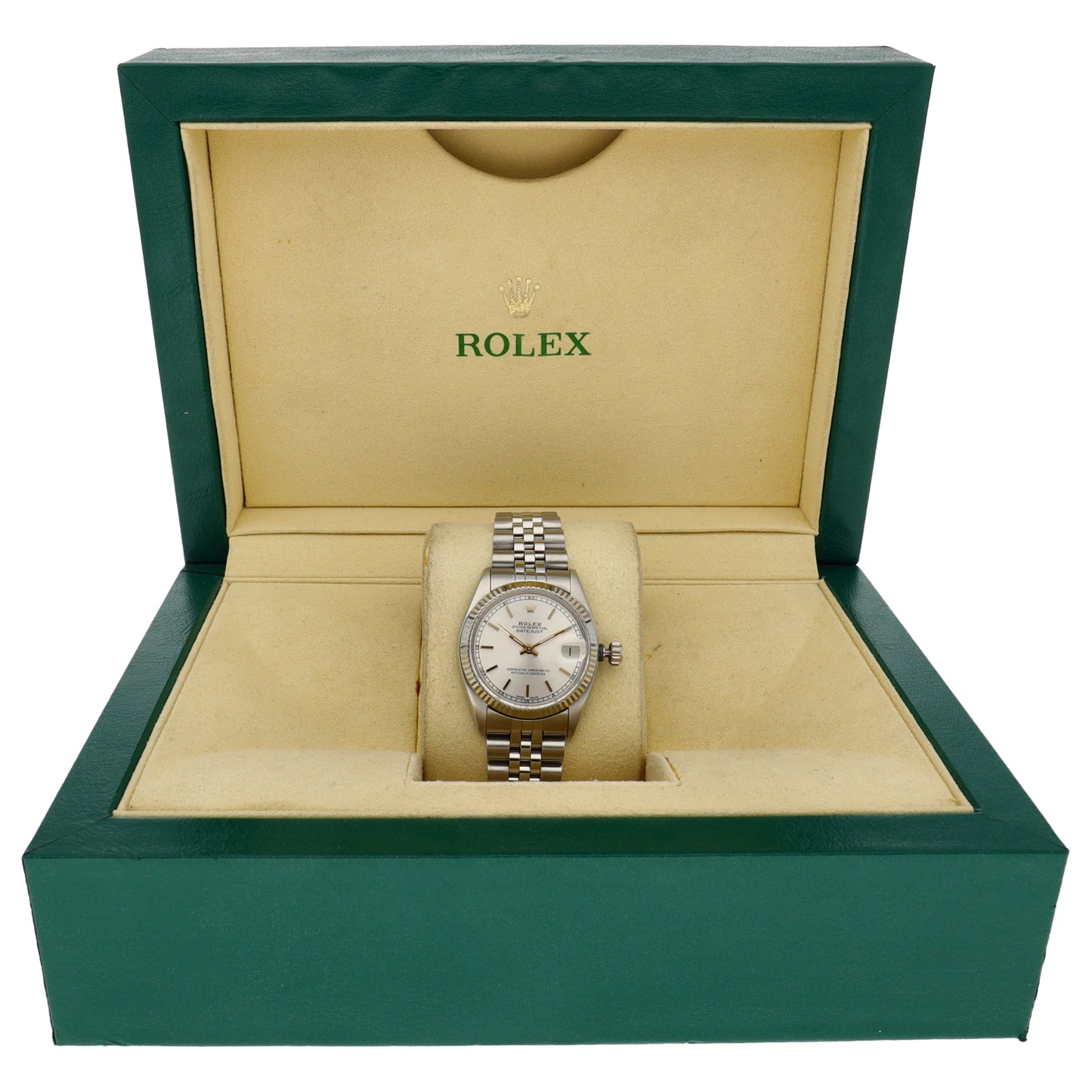 Rolex Lady Datejust 6827 31mm Stainless Steel Watch