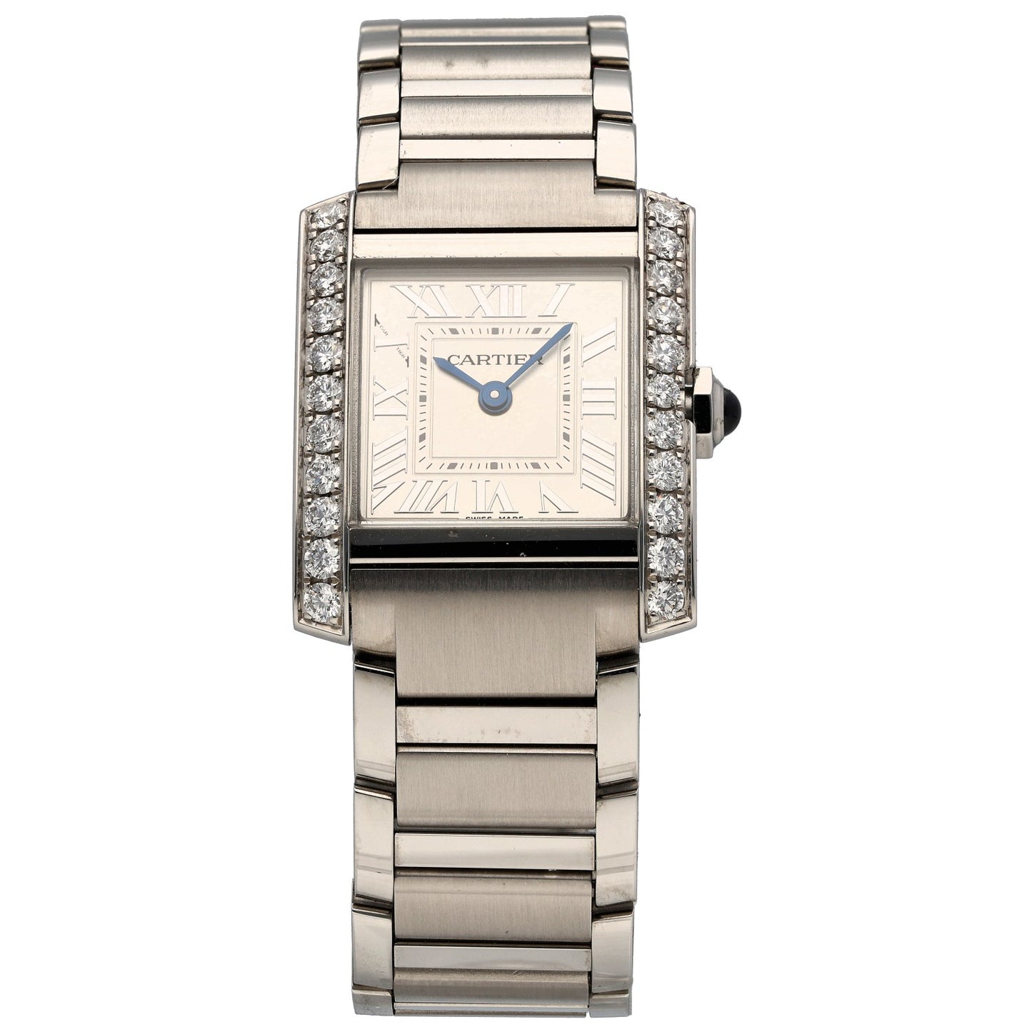 Cartier Tank Francaise W4TA0020 25.7mm Stainless Steel Watch