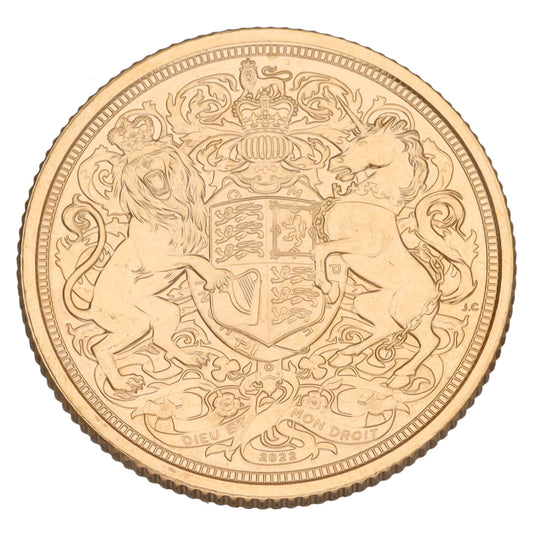22ct Gold King Charles III Full Sovereign Coin 2022