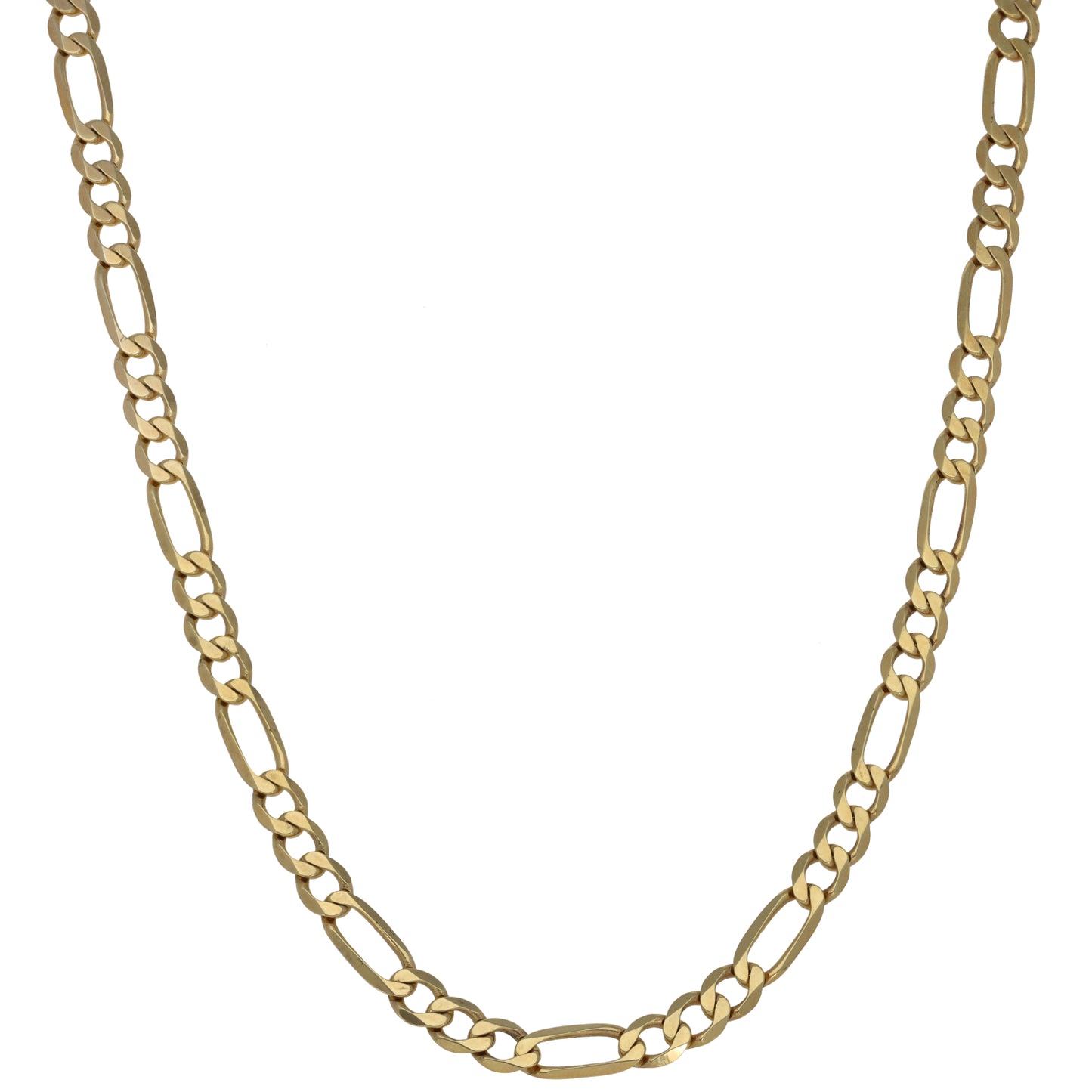 9ct Gold Figaro Chain 18"