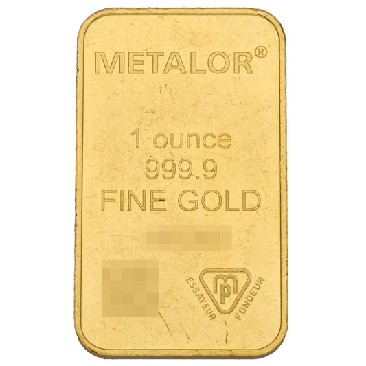 24ct 1 OZ Gold Bar