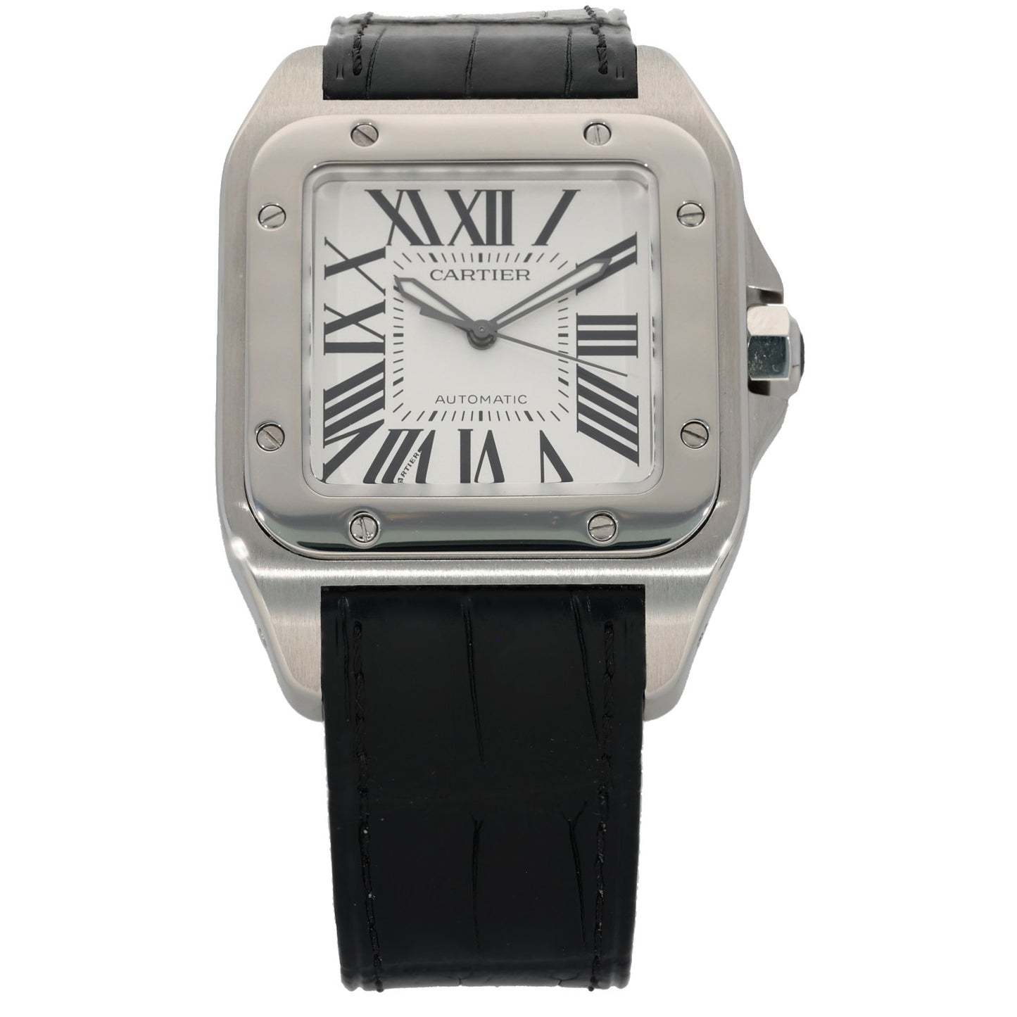 Cartier Santos 100 W20073X8 38mm Stainless Steel Watch