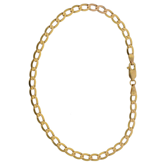 9ct Gold Curb Bracelet
