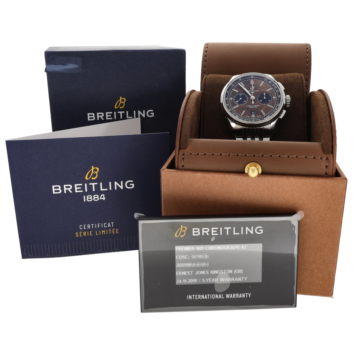 Breitling Bentley Premier AB0118 42mm Stainless Steel Watch