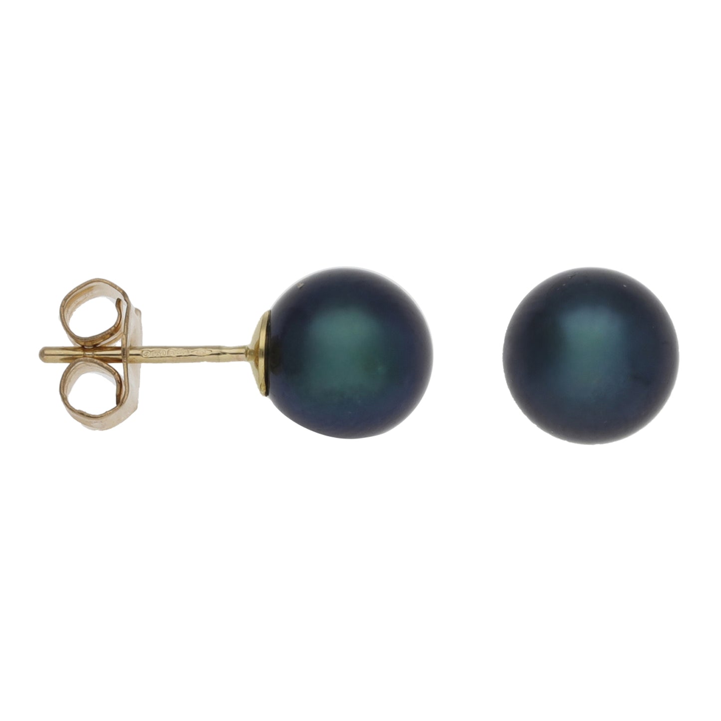 18ct Gold Cultured Pearl Stud Earrings