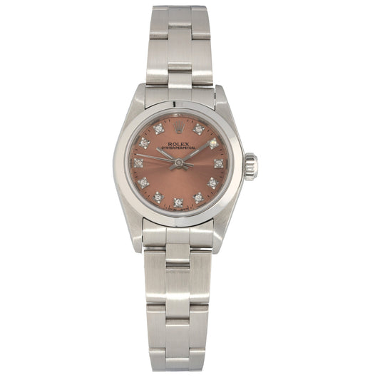 Rolex Oyster Perpetual 67180 24mm Stainless Steel Watch