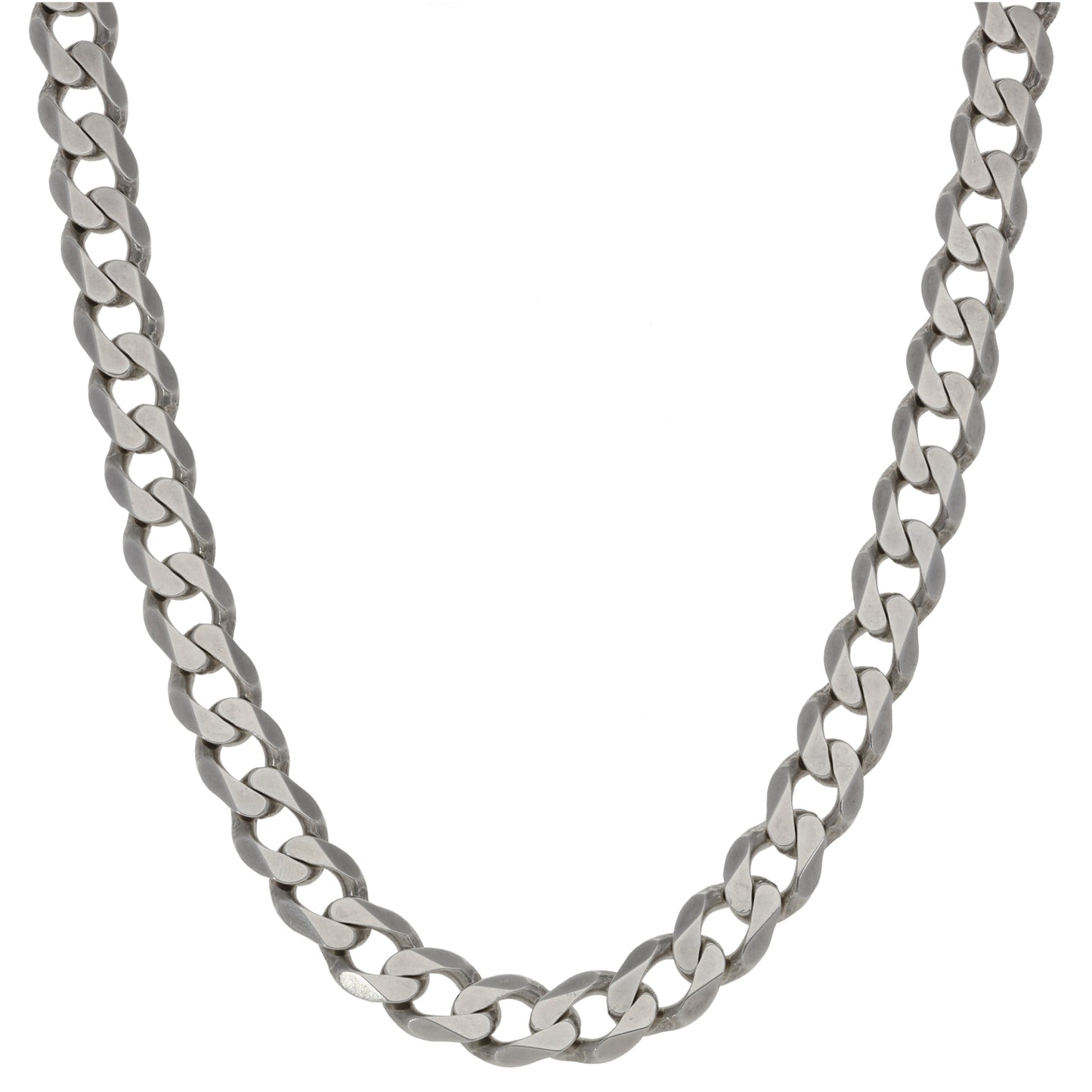 Sterling Silver Curb Chain 20"