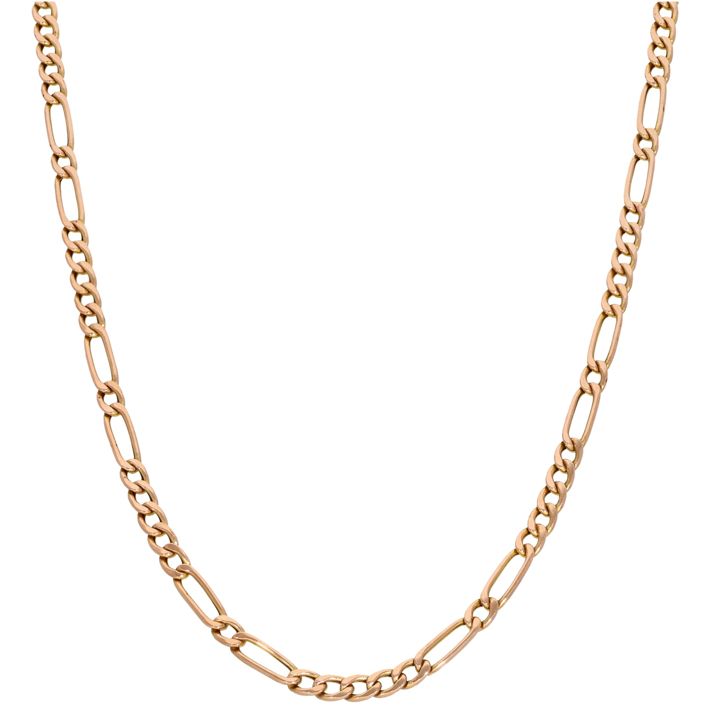 9ct Gold Figaro Chain 18"
