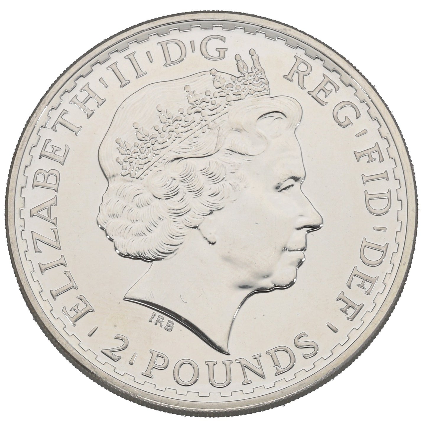 Fine Silver Queen Elizabeth II 1 OZ Britannia Coin 2013
