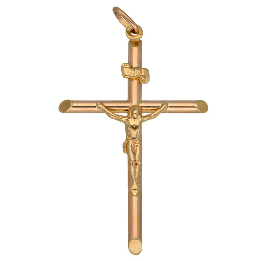 9ct Gold Crucifix Pendant