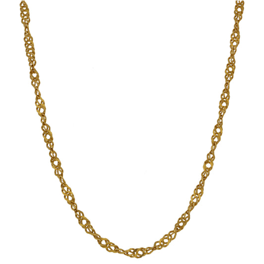 22ct Gold Singapore Chain 26"