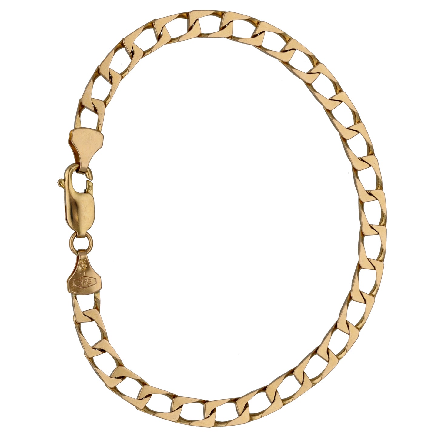 9ct Gold Curb Bracelet