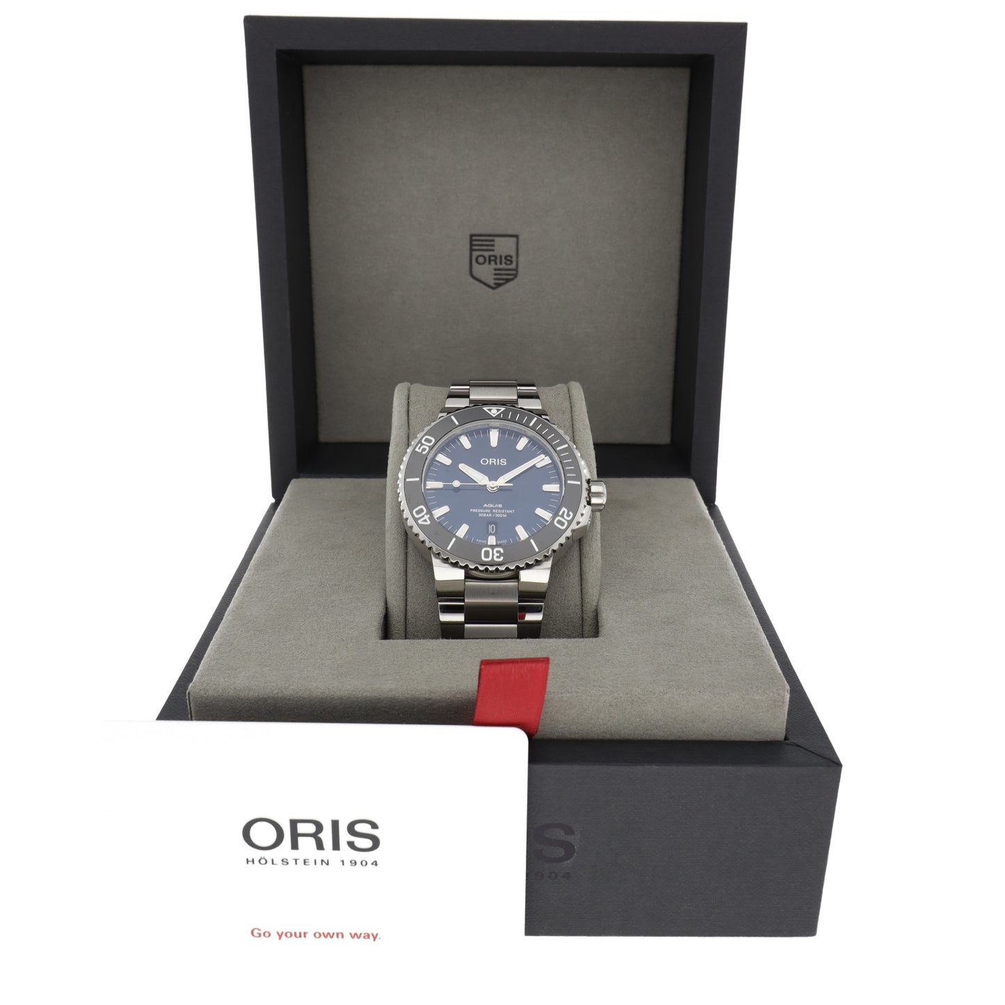 Oris Aquis 7730 43.5mm Stainless Steel Watch