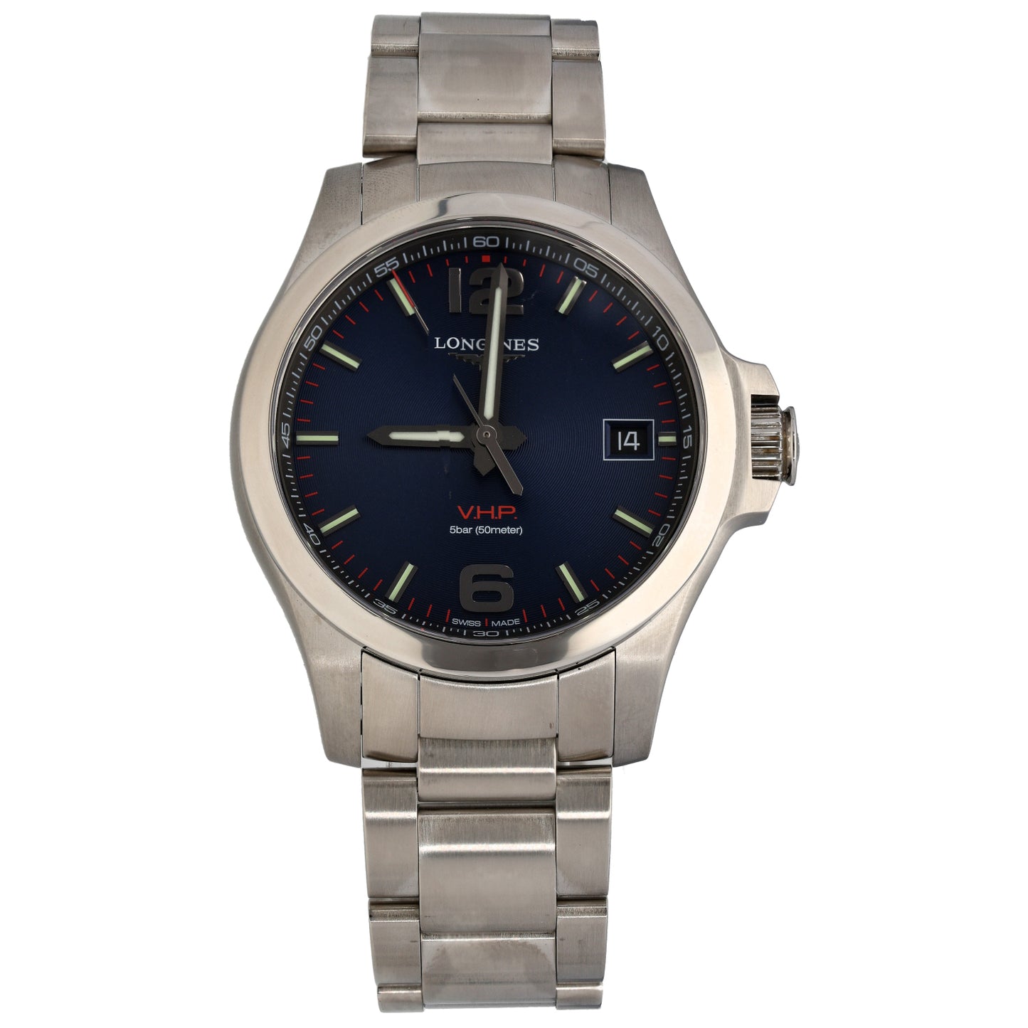 Longines Conquest V.H.P L3.716.4 41mm Stainless Steel Watch