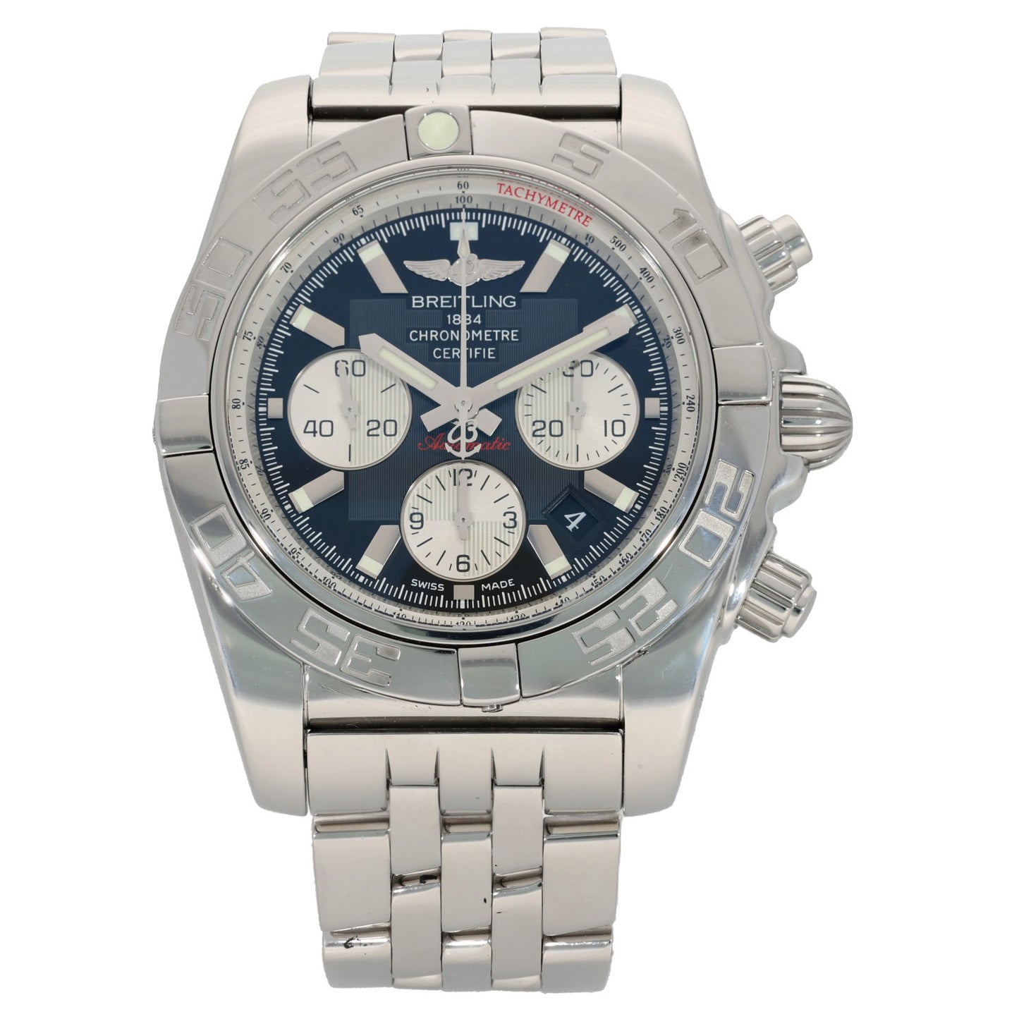 Breitling Chronomat AB0110 44mm Stainless Steel Watch