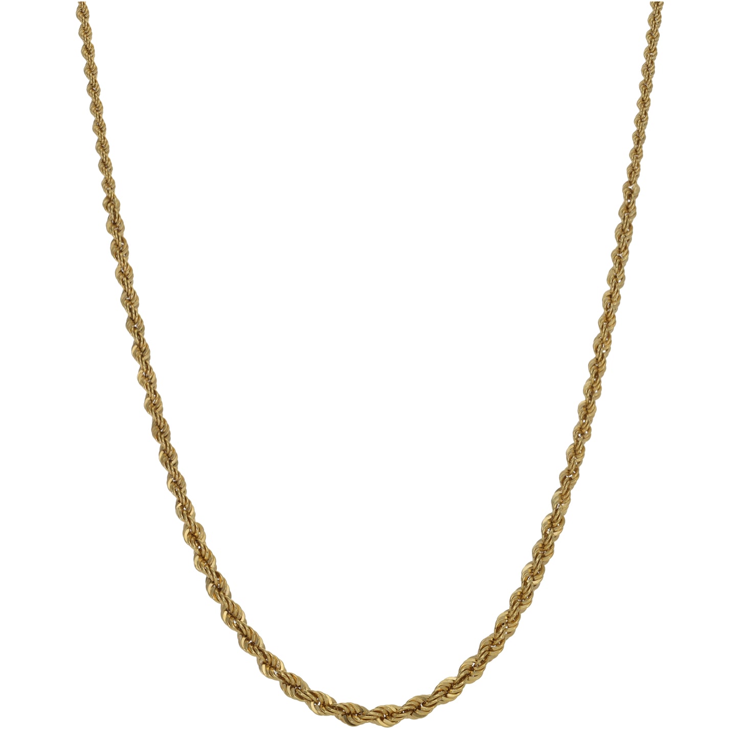 9ct Gold Rope Chain 18"