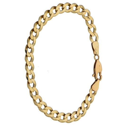 9ct Gold Curb Bracelet