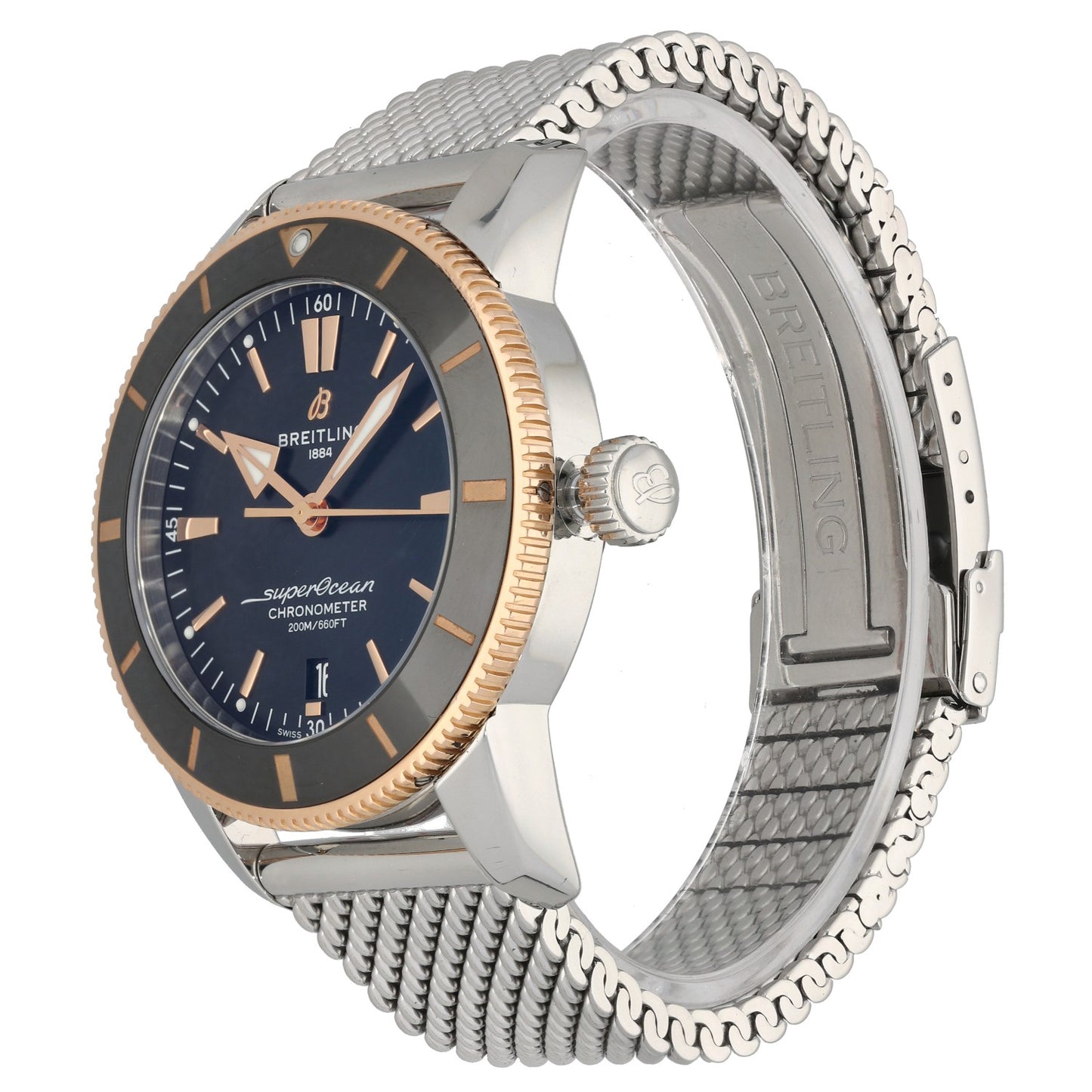 Breitling Superocean Heritage II UB2030 44mm Stainless Steel Watch
