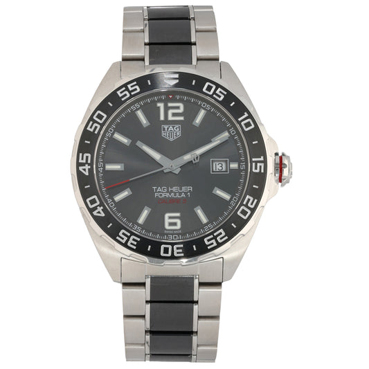 Tag Heuer Formula 1 WAZ2011 43mm Stainless Steel Watch