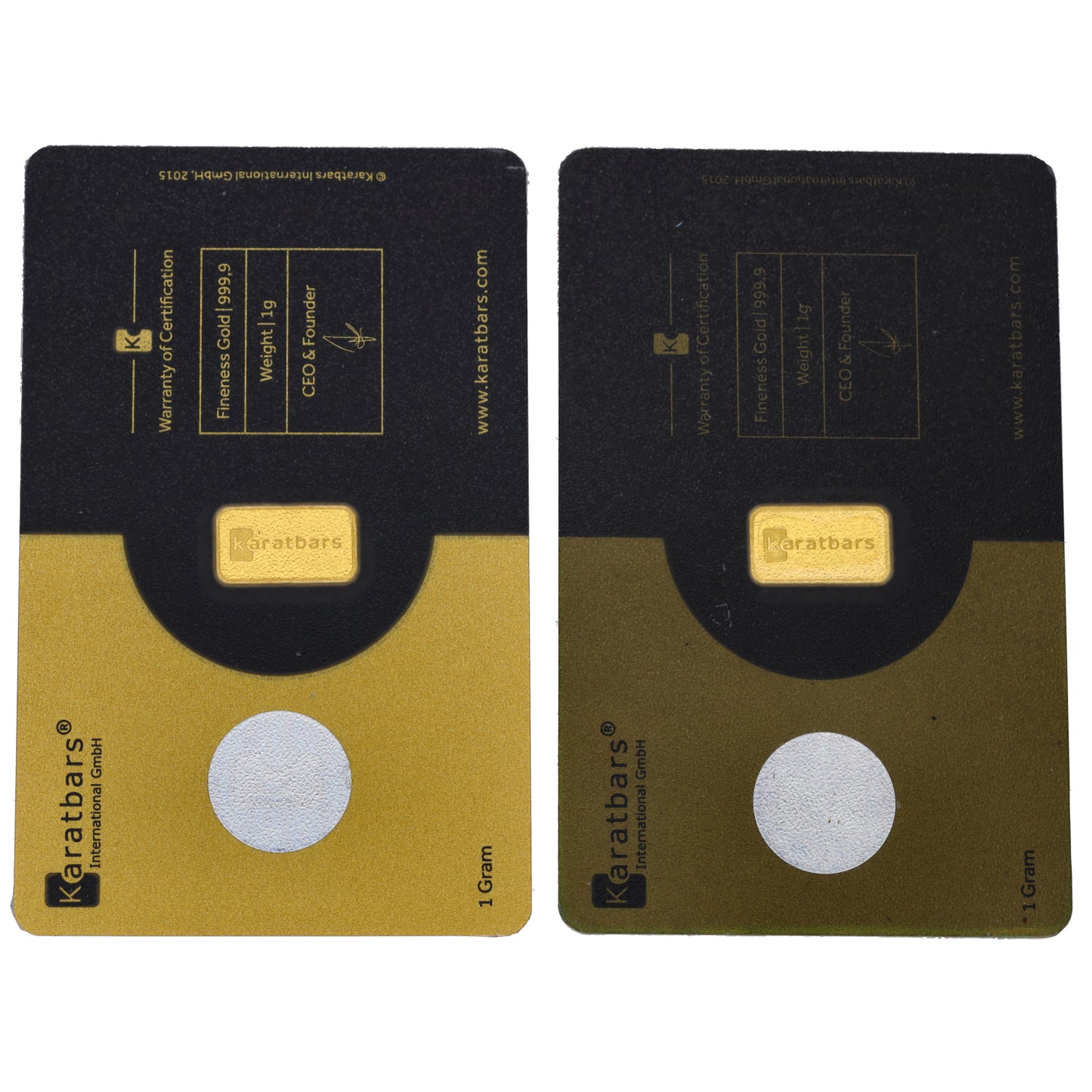 24ct 1g Gold Coin x6