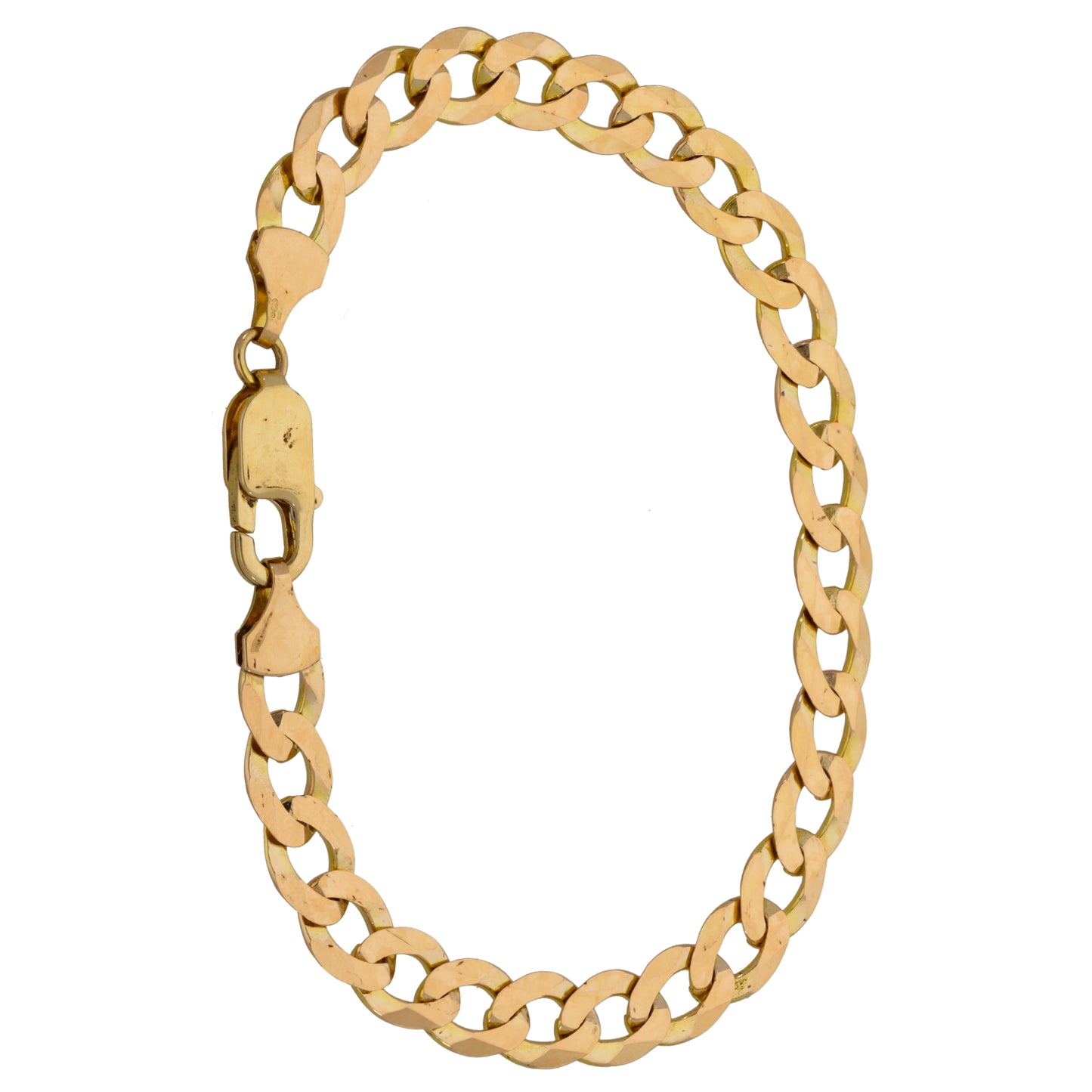 9ct Gold Curb Bracelet