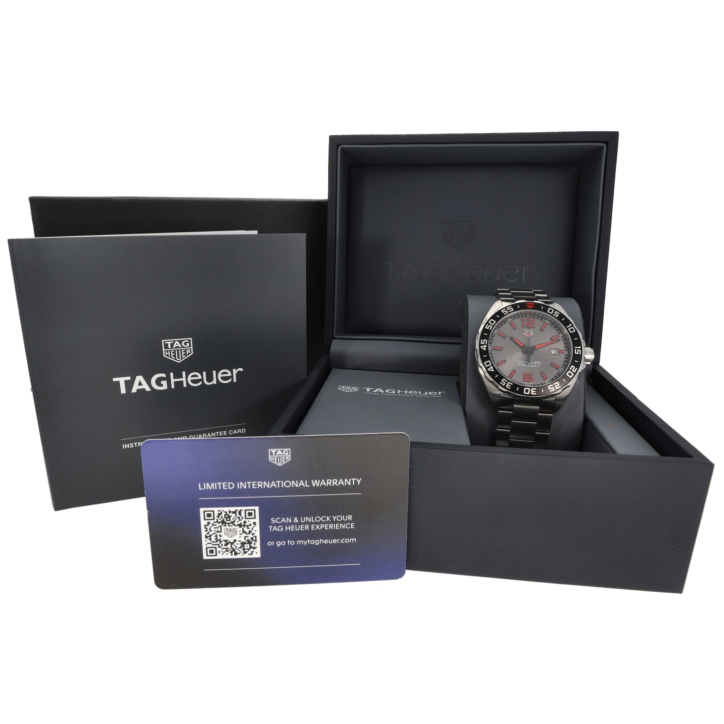 Tag Heuer Formula 1 WAZ1018 43mm Stainless Steel Watch